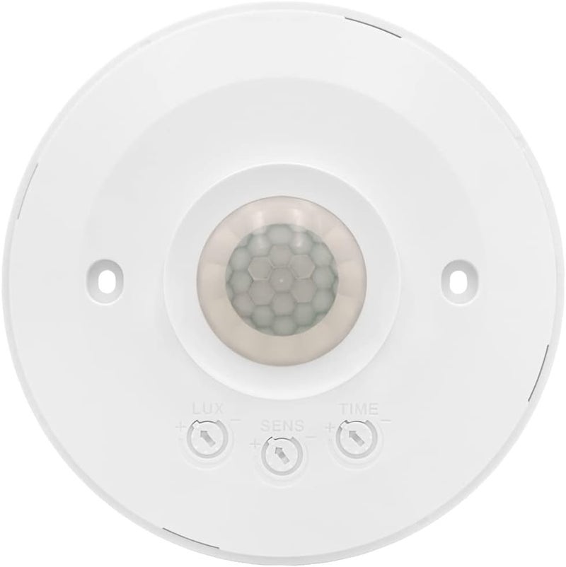 Maxxima Ceiling Mount 360 Degree PIR Occupancy Sensor - Hard-Wired Motion Sensor, 120V LED Compatible, Automatic Sensing Solution for Indoor Use at Max Height 10ft, Ideal for Closets and Pantries - Image 4